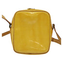 LOUIS VUITTON Monogram Vernis Wooster Bag Lime Yellow M91075 LV Auth 125717-2