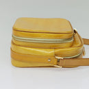 LOUIS VUITTON Monogram Vernis Wooster Bag Lime Yellow M91075 LV Auth 125717-4