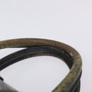 GUCCI GG Supreme Sherry Line Hand Bag PVC Navy Gold Red 69 02 007 Auth 125754-8