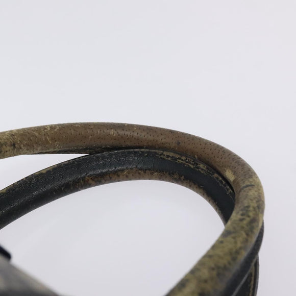 GUCCI GG Supreme Sherry Line Hand Bag PVC Navy Gold Red 69 02 007 Auth 125754