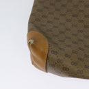 GUCCI Micro GG Supreme Shoulder Bag PVC Beige Gold 41 02 079 Auth 125755-16