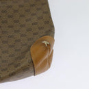 GUCCI Micro GG Supreme Shoulder Bag PVC Beige Gold 41 02 079 Auth 125755-13