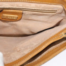 GUCCI Micro GG Supreme Shoulder Bag PVC Beige Gold 41 02 079 Auth 125755-18