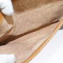 GUCCI Micro GG Supreme Shoulder Bag PVC Beige Gold 41 02 079 Auth 125755-20