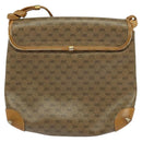 GUCCI Micro GG Supreme Shoulder Bag PVC Beige Gold 41 02 079 Auth 125755-3