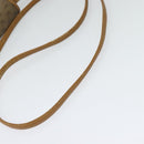 GUCCI Micro GG Supreme Shoulder Bag PVC Beige Gold 41 02 079 Auth 125755-7