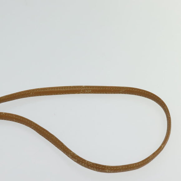 GUCCI Micro GG Supreme Shoulder Bag PVC Beige Gold 41 02 079 Auth 125755