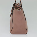 GUCCI Hand Bag Leather 2way Pink Gold 368827 Auth 125758-5