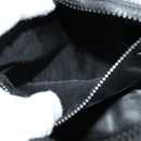 CELINE Macadam Canvas Shoulder Bag Suede Black Gold Auth 125764-20