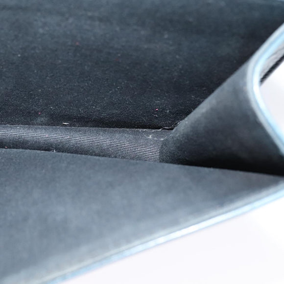 CHANEL Matelasse Chain Shoulder Bag Leather 2way Green Gold CC Auth 125767