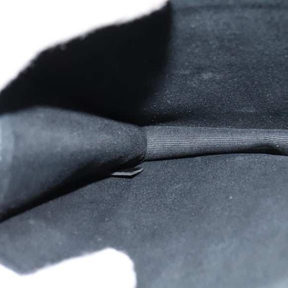 CHANEL Matelasse Chain Shoulder Bag Leather 2way Green Gold CC Auth 125767