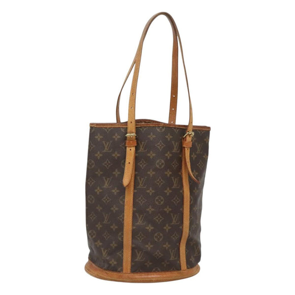 LOUIS VUITTON Monogram Bucket GM Shoulder Bag M42236 LV Auth 125768