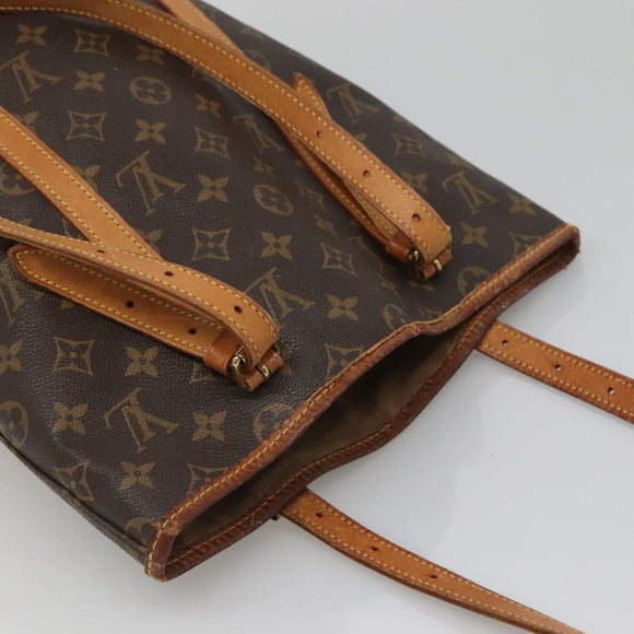 LOUIS VUITTON Monogram Bucket GM Shoulder Bag M42236 LV Auth 125768