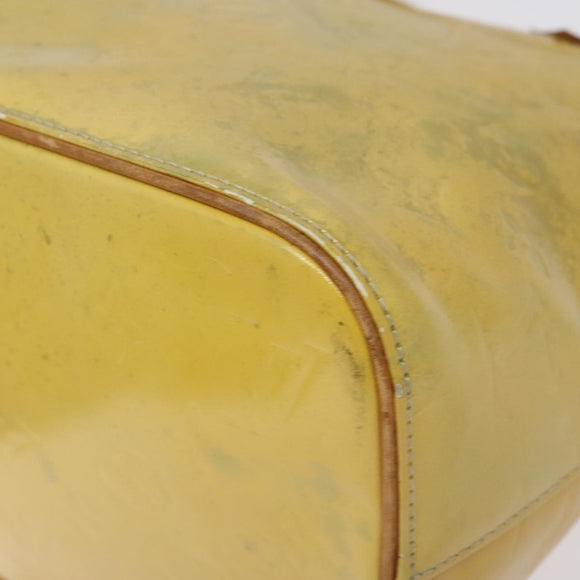 LOUIS VUITTON Monogram Vernis Houston Hand Bag Gris M91053 LV Auth 125776