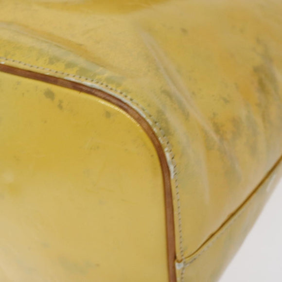 LOUIS VUITTON Monogram Vernis Houston Hand Bag Gris M91053 LV Auth 125776