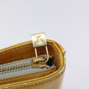 LOUIS VUITTON Monogram Vernis Houston Hand Bag Gris M91053 LV Auth 125776-18