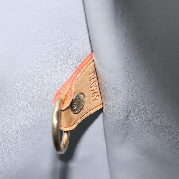 LOUIS VUITTON Monogram Vernis Houston Hand Bag Gris M91053 LV Auth 125776