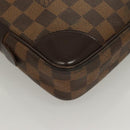 LOUIS VUITTON Damier Ebene Orsay Clutch Bag SPO LV Auth 125777-15