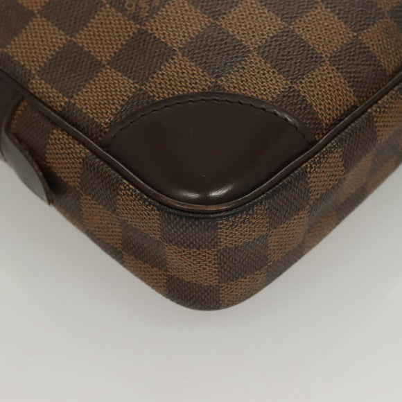 LOUIS VUITTON Damier Ebene Orsay Clutch Bag SPO LV Auth 125777