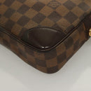 LOUIS VUITTON Damier Ebene Orsay Clutch Bag SPO LV Auth 125777-16