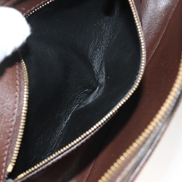 LOUIS VUITTON Damier Ebene Orsay Clutch Bag SPO LV Auth 125777