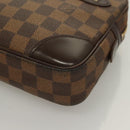 LOUIS VUITTON Damier Ebene Orsay Clutch Bag SPO LV Auth 125777-14