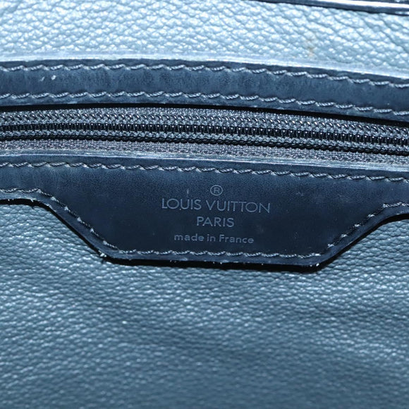 LOUIS VUITTON Epi Sac Plat Hand Bag Black M59082 LV Auth 125778