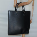 LOUIS VUITTON Epi Sac Plat Hand Bag Black M59082 LV Auth 125778-20