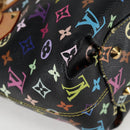 LOUIS VUITTON Multicolor Annie GM Shoulder Bag Black M40304 LV Auth 125796V-9