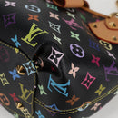 LOUIS VUITTON Multicolor Annie GM Shoulder Bag Black M40304 LV Auth 125796V-14