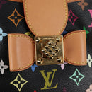 LOUIS VUITTON Multicolor Annie GM Shoulder Bag Black M40304 LV Auth 125796V-17