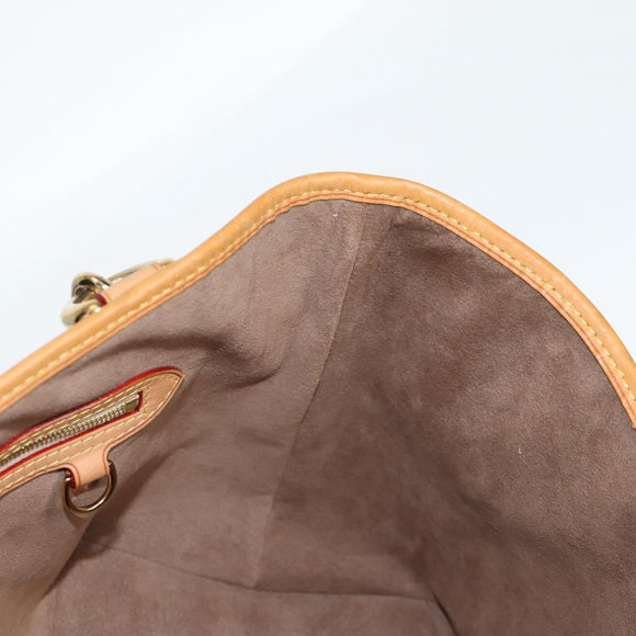 LOUIS VUITTON Multicolor Annie GM Shoulder Bag Black M40304 LV Auth 125796V