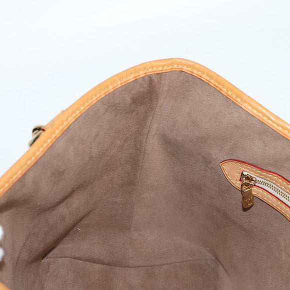 LOUIS VUITTON Multicolor Annie GM Shoulder Bag Black M40304 LV Auth 125796V