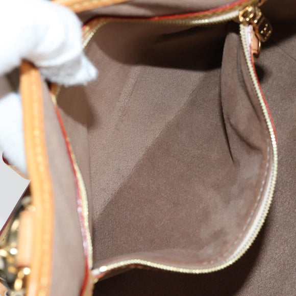 LOUIS VUITTON Multicolor Annie GM Shoulder Bag Black M40304 LV Auth 125796V