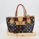 LOUIS VUITTON Multicolor Annie GM Shoulder Bag Black M40304 LV Auth 125796V-12
