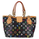 LOUIS VUITTON Multicolor Annie GM Shoulder Bag Black M40304 LV Auth 125796V-2