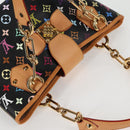LOUIS VUITTON Multicolor Annie GM Shoulder Bag Black M40304 LV Auth 125796V-6