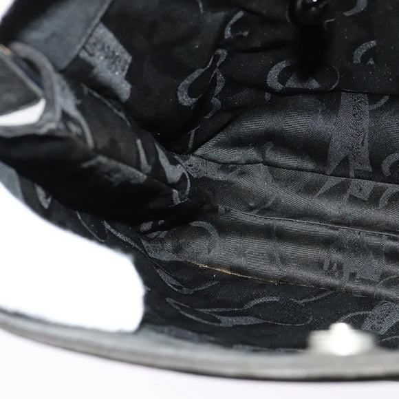 Salvatore Ferragamo Shoulder Bag Suede Dark Brown Auth 125799