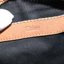 Chloe Etel Hand Bag Leather 2way Brown Gold Auth 125800-15