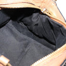 Chloe Etel Hand Bag Leather 2way Brown Gold Auth 125800-17