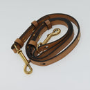 Chloe Etel Hand Bag Leather 2way Brown Gold Auth 125800-21