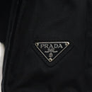 PRADA Hand Bag Velor Black Auth 125802-13