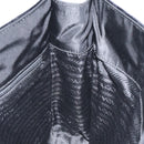 PRADA Hand Bag Velor Black Auth 125802-16