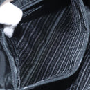 PRADA Hand Bag Velor Black Auth 125802-18