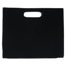 PRADA Hand Bag Velor Black Auth 125802-3