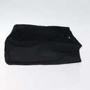 PRADA Hand Bag Velor Black Auth 125802-4