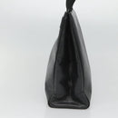 Salvatore Ferragamo Tote Bag Leather Black Gold Auth 125813-4
