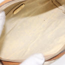 GUCCI GG Plus Supreme Shoulder Bag PVC Ivory Gold Auth 125814-11