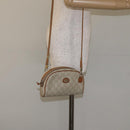GUCCI GG Plus Supreme Shoulder Bag PVC Ivory Gold Auth 125814-21