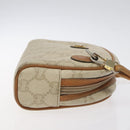 GUCCI GG Plus Supreme Shoulder Bag PVC Ivory Gold Auth 125814-3